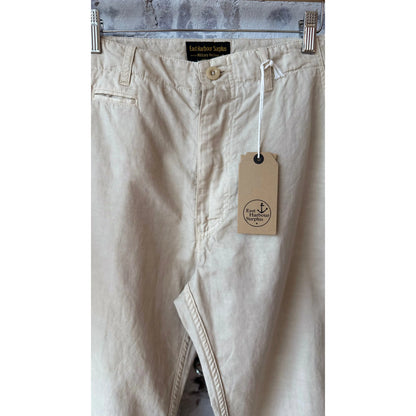 Axel Cotton Linen Chino Pant - Sand - DUNE + SALT