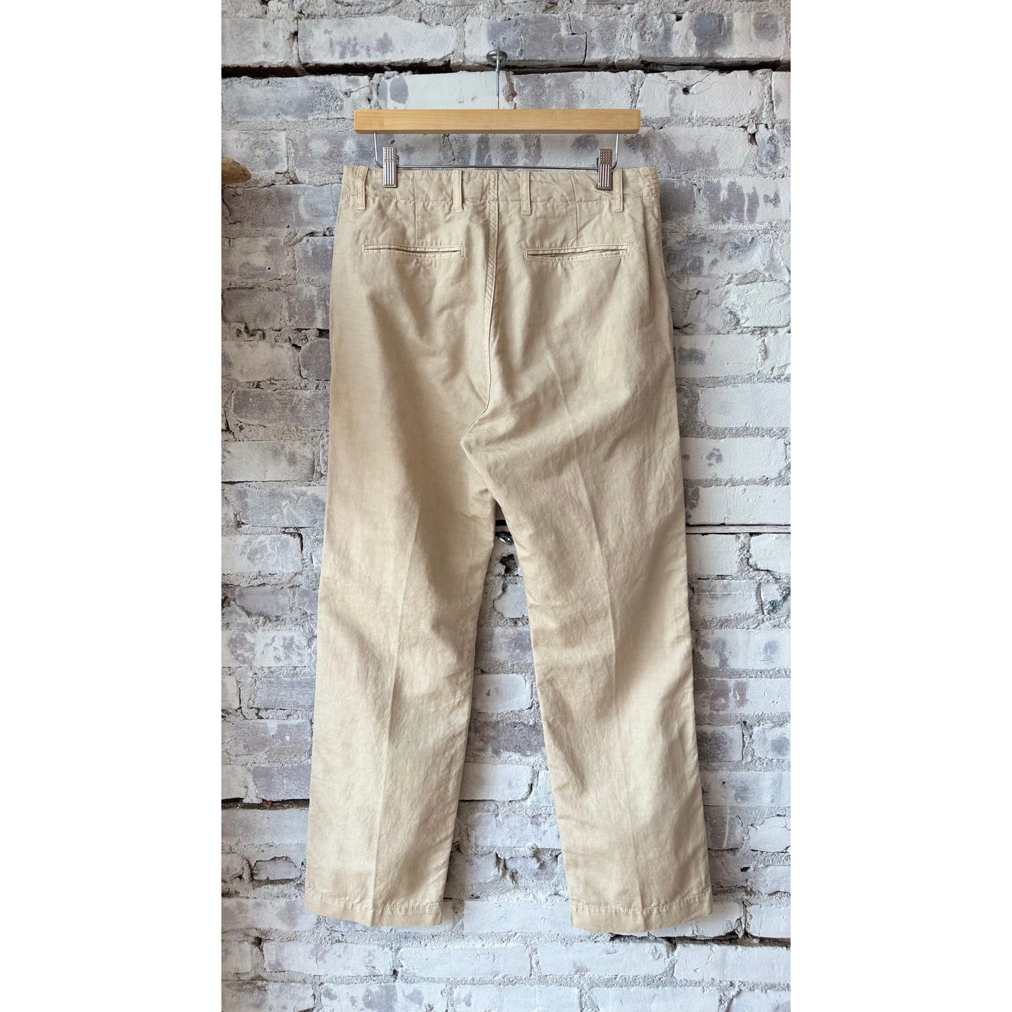 Axel Cotton Linen Chino Pant - Sand - DUNE + SALT