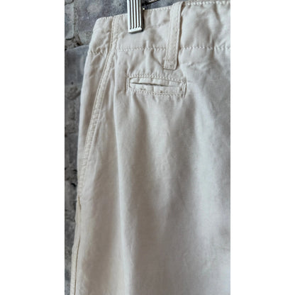 Axel Cotton Linen Chino Pant - Off White - DUNE + SALT