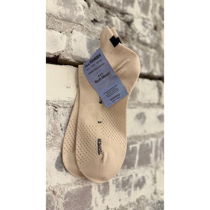 All-Rounder Tech Mesh Ankle Socks - Clay Beige - DUNE + SALT
