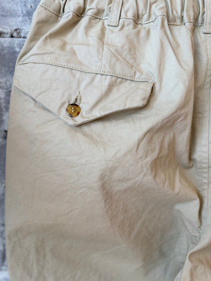 Tapered Chino Cloth Pant - Beige - DUNE + SALT