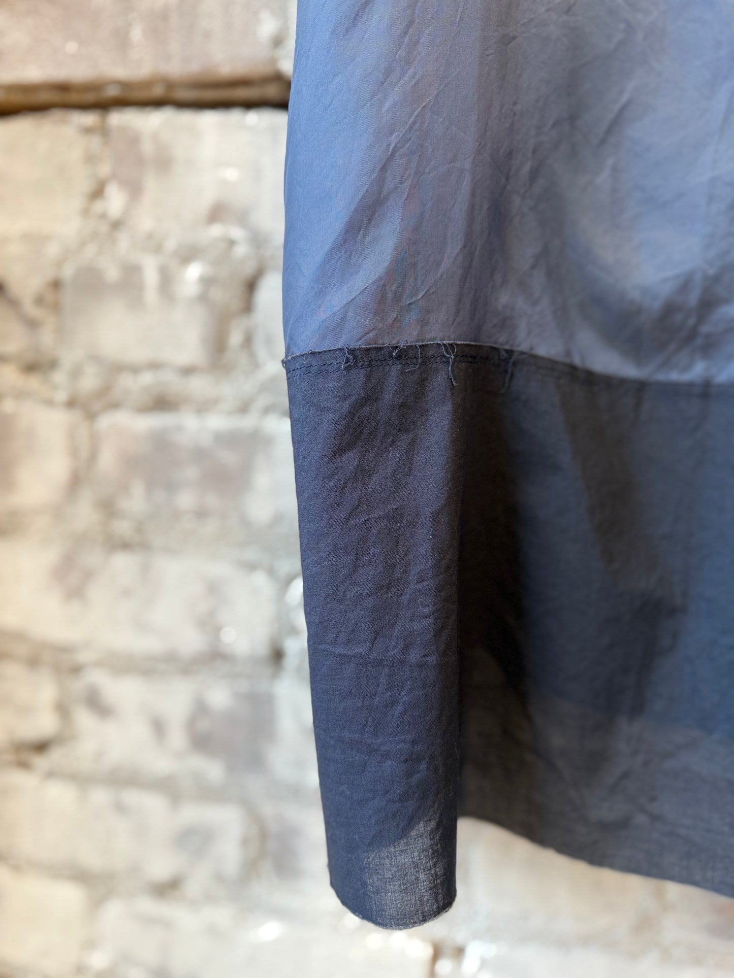 Bemberg Pieced Cupro Slip Dress - Cobalt Blue - DUNE + SALT