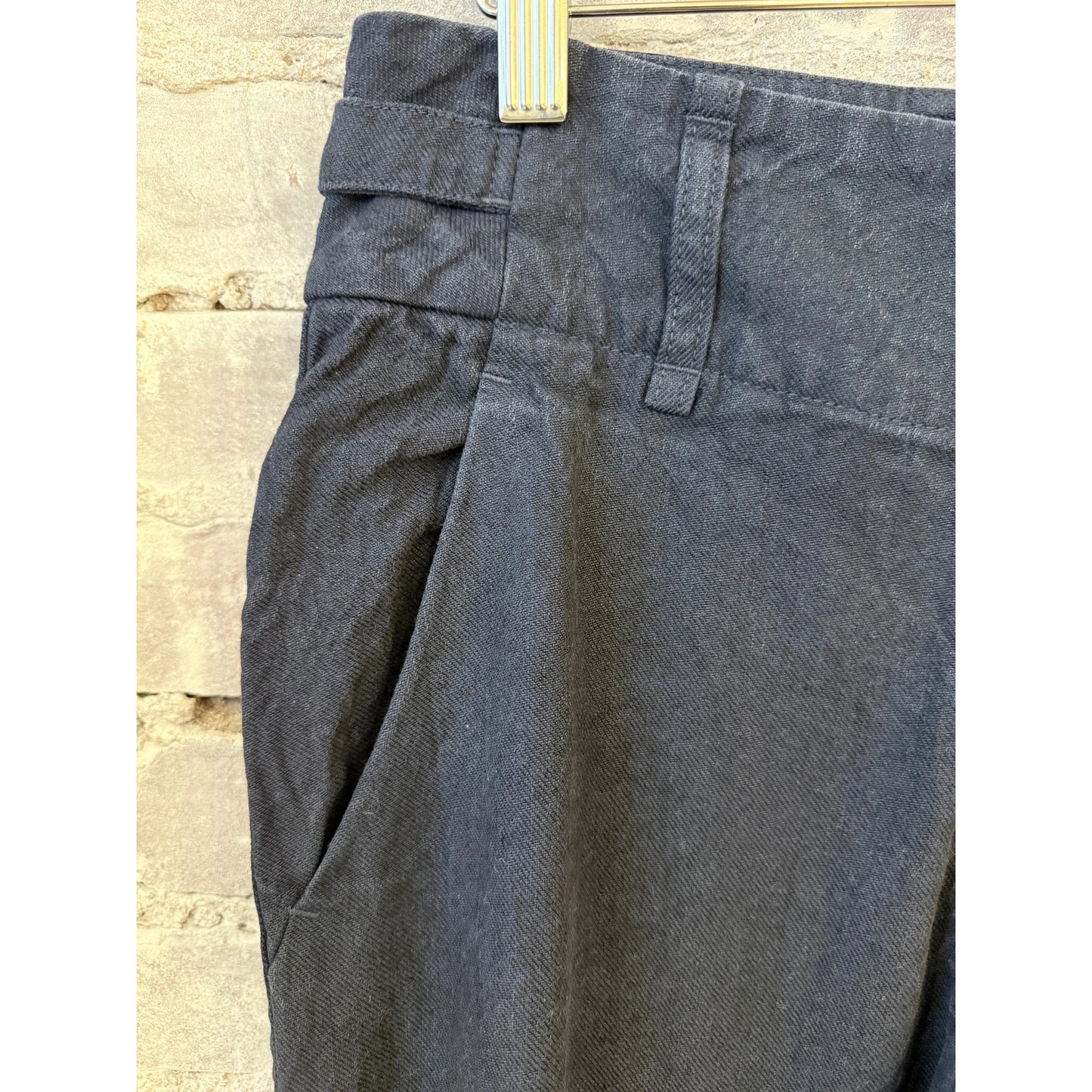 Linen Cotton Soft Twill Pant - Navy - DUNE + SALT