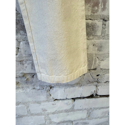 Linen Cotton Soft Twill Pant - Ivory - DUNE + SALT