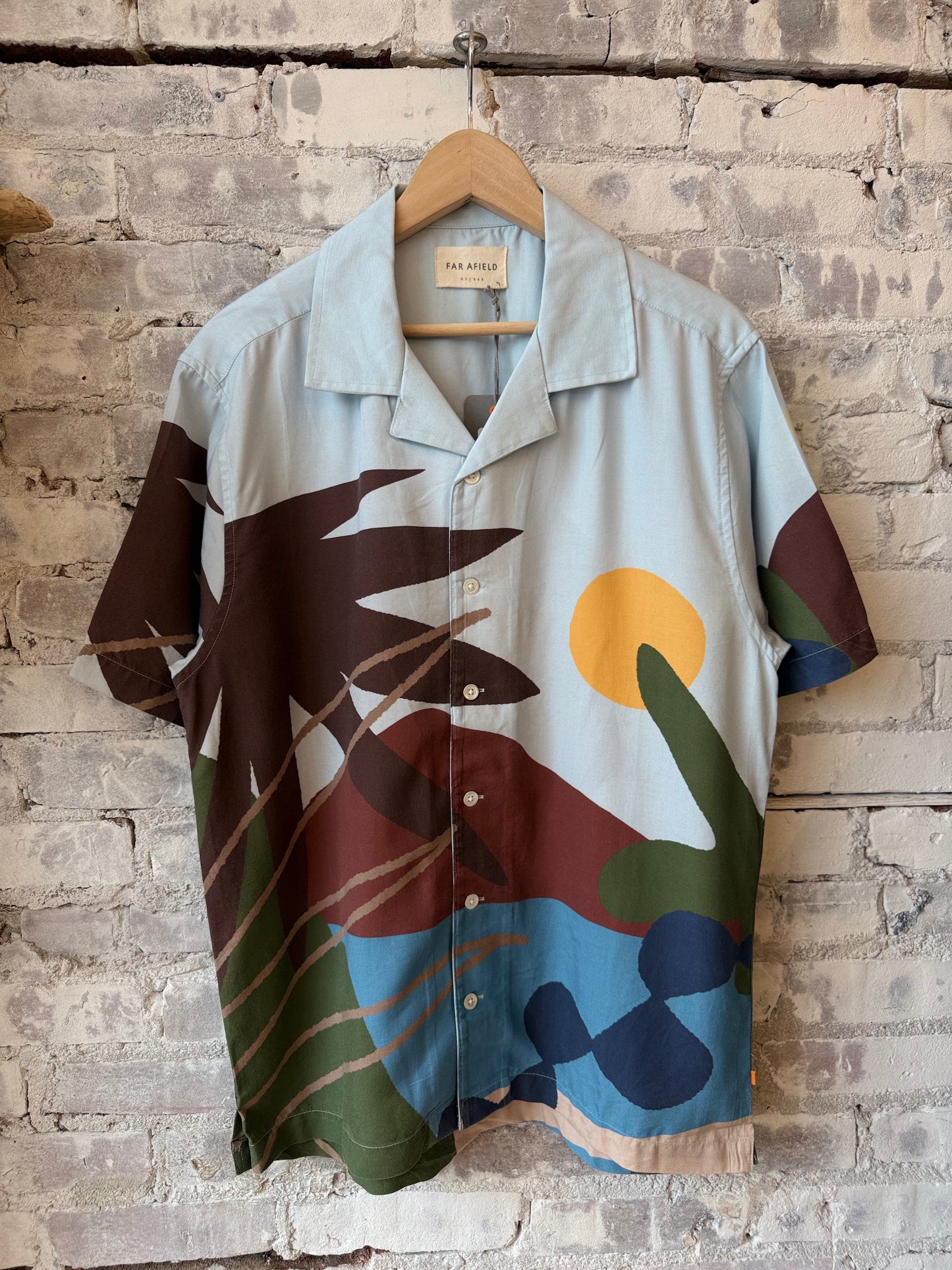 Staccio Shirt - Beach Landscape - DUNE + SALT