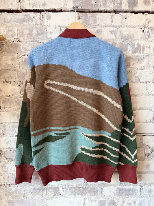 Buckley Cardigan - Beach Landscape - DUNE + SALT