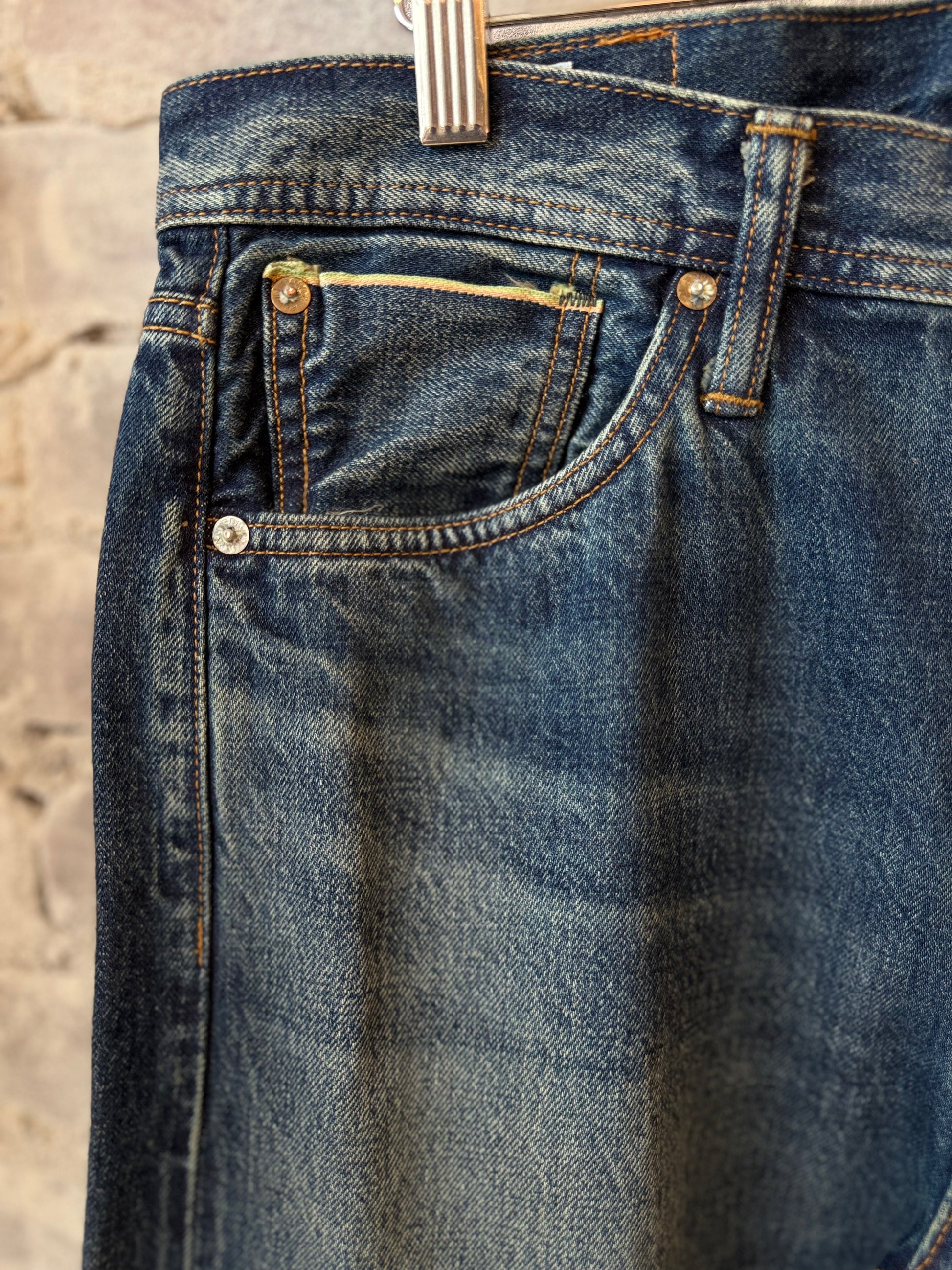 Akita Regular Tapered 13.5oz Selvedge - Sagano - DUNE + SALT