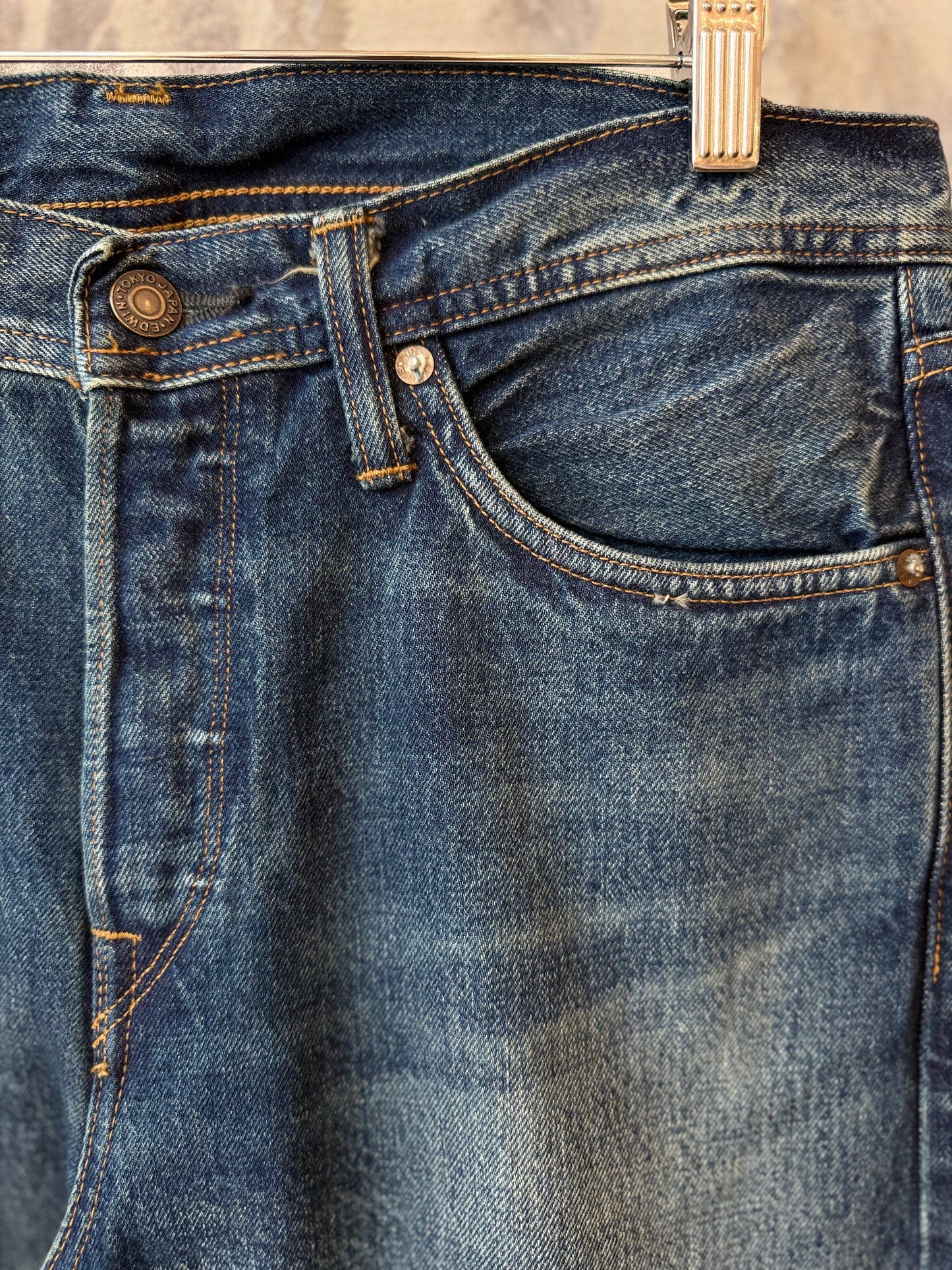 Akita Regular Tapered 13.5oz Selvedge - Sagano - DUNE + SALT