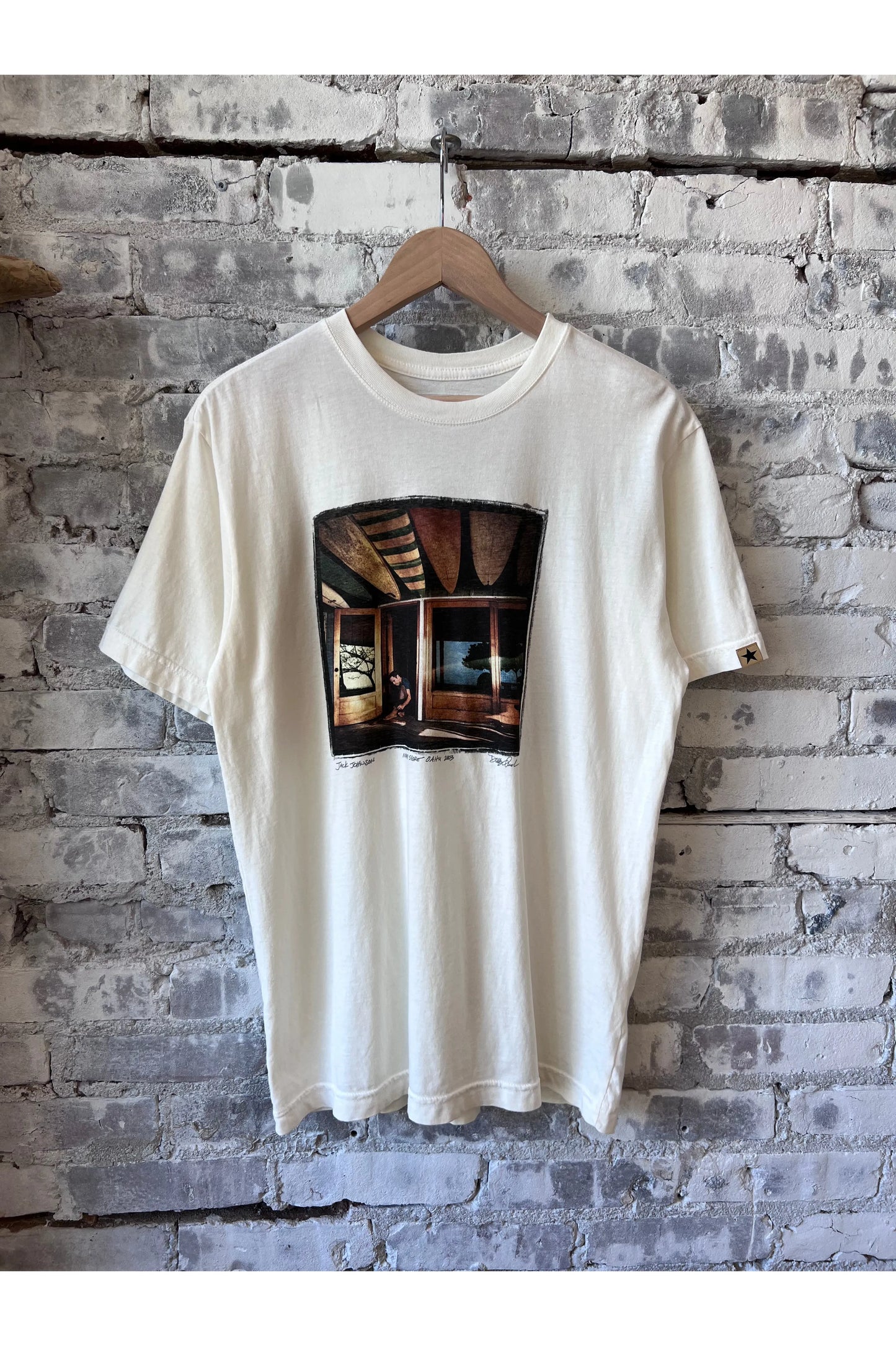 "Jack Johnson" SS Tee - Vintage White - DUNE + SALT