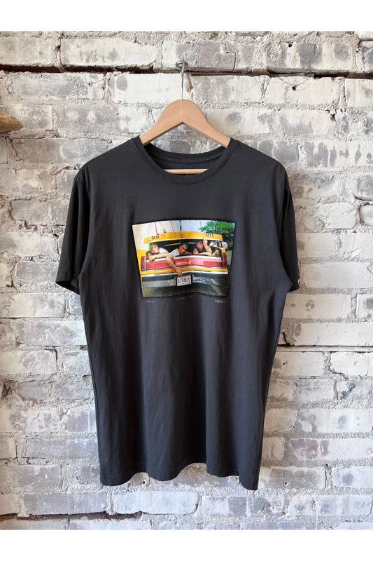 "Green Day Car" SS Tee - Faded Black - DUNE + SALT