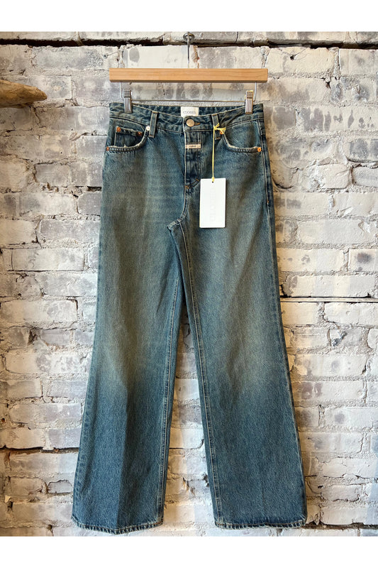 Gillan Wide Jean - Mid Blue - DUNE + SALT