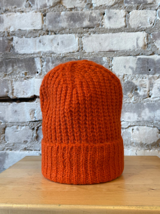 ELEVEN SIX Sophia Hat in tangerine, women's woven sun hat with a structured brim