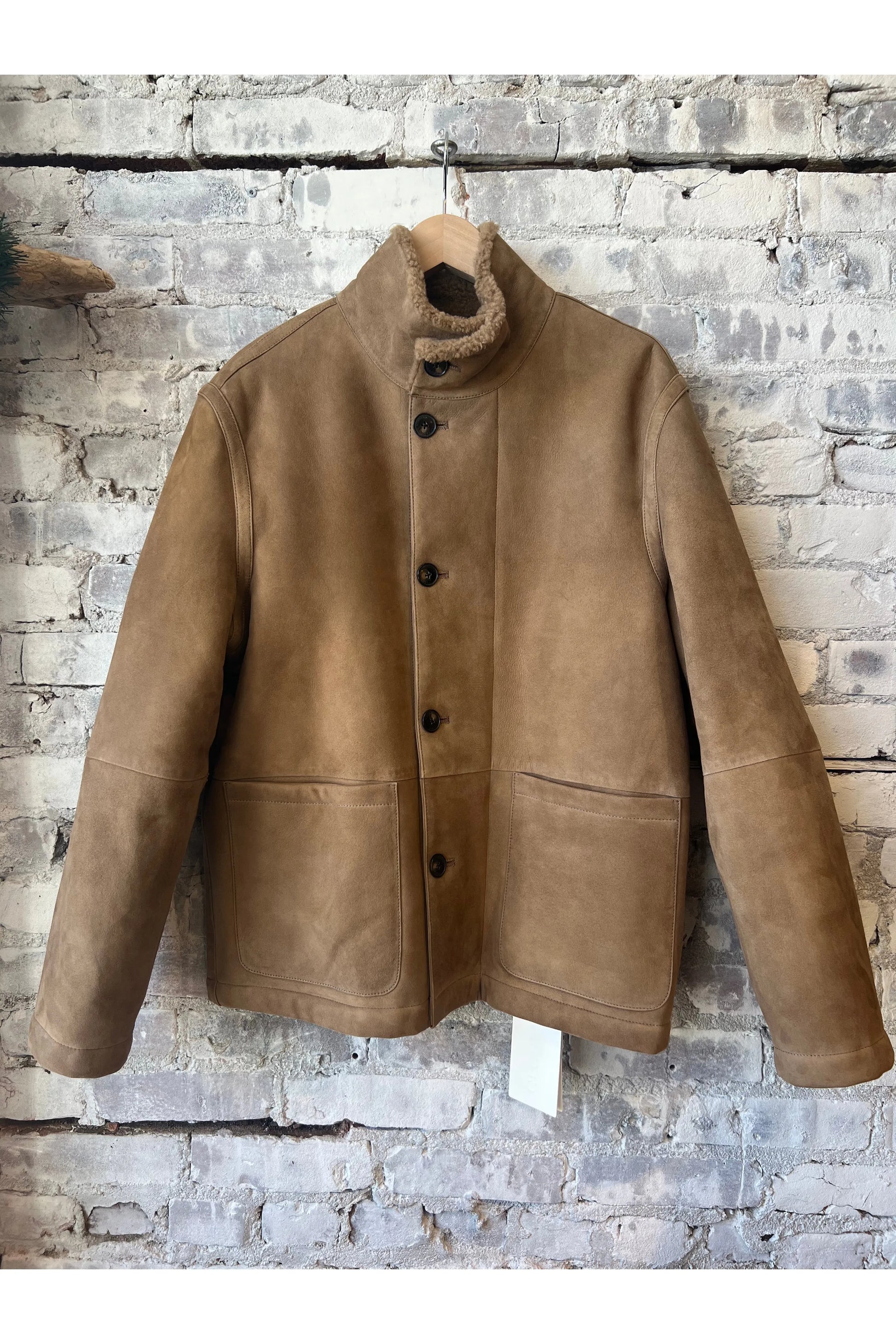 Lambskin Jacket - Chestnut - DUNE + SALT
