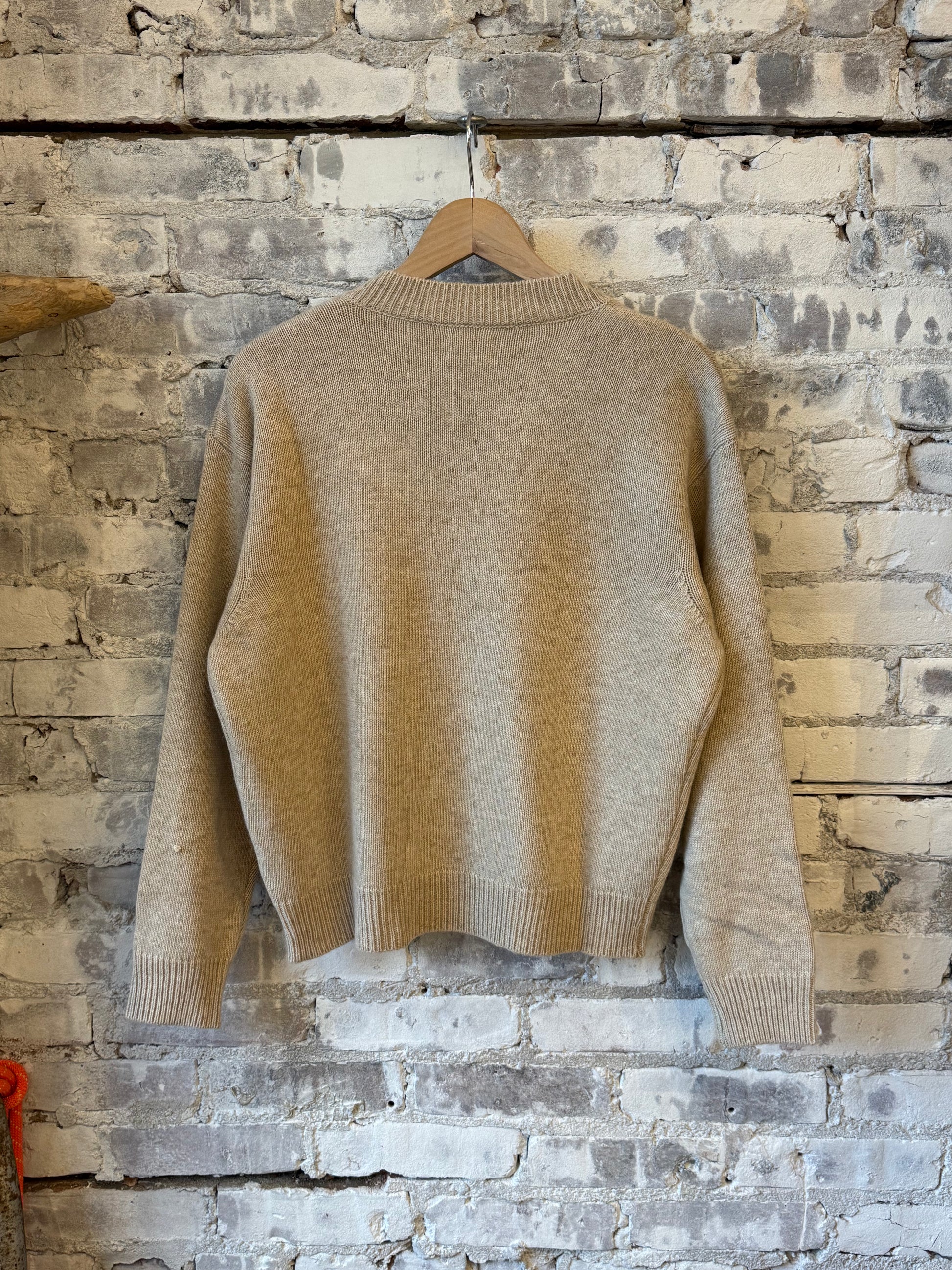 Hartford Women's Milanto knitted sweater in cream close-up view