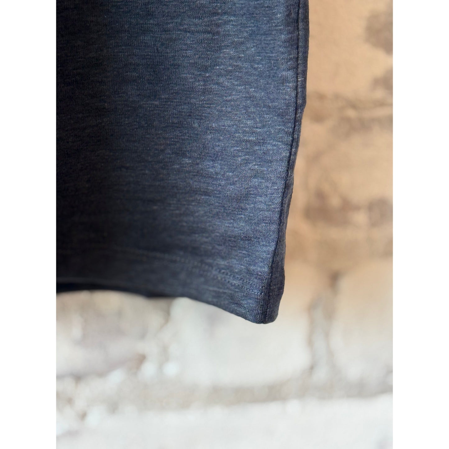Majestic Filatures Stretch Linen SS Crewneck - Marine Lavender
