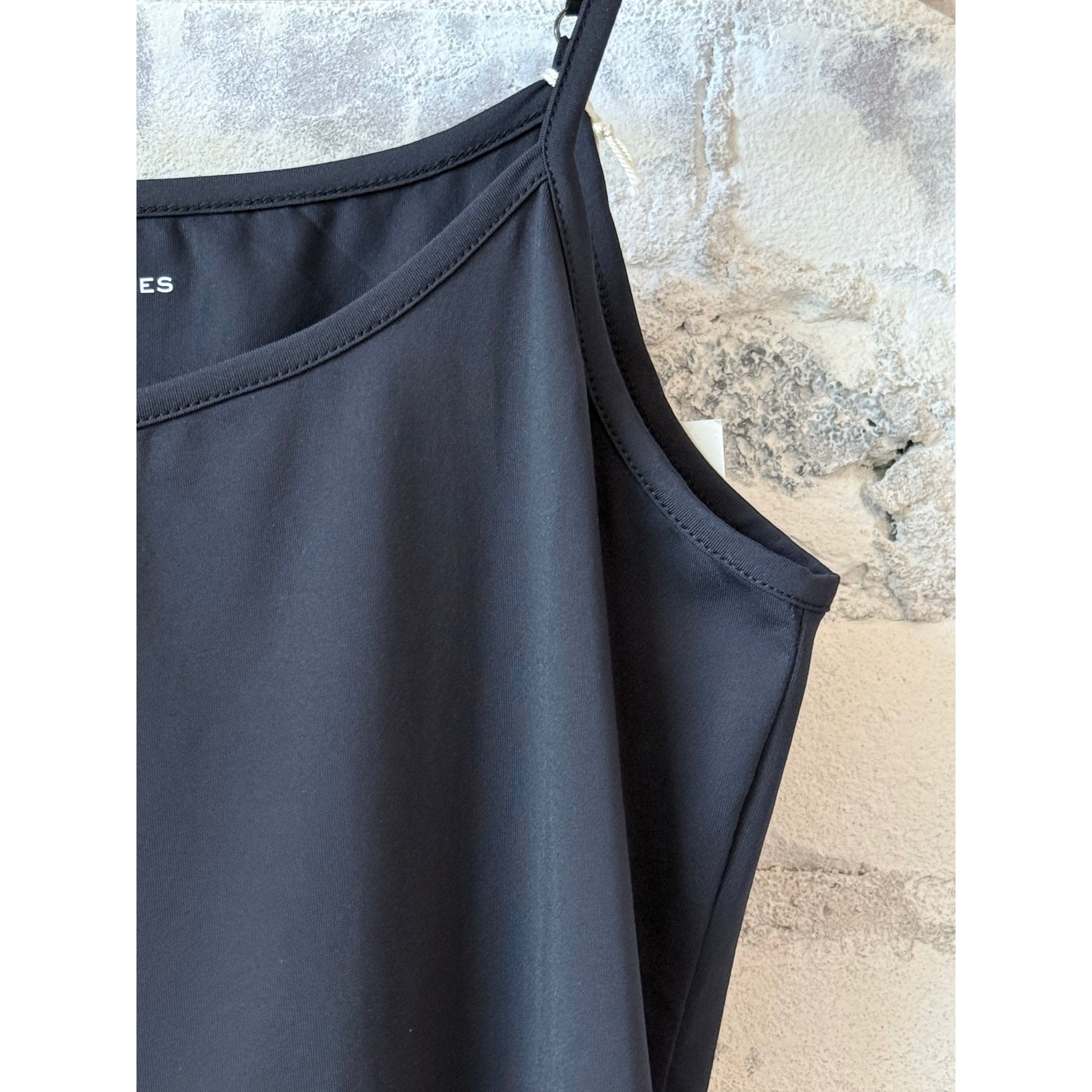 Majestic Filatures Jersey Stretch Cami - Noir Dark Slate Gray