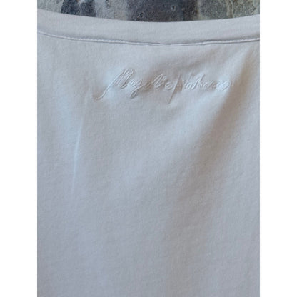 Majestic Filatures Organic Cotton Stretch Semi Relaxed SS Crewneck - Eau De Perle Dark Gray