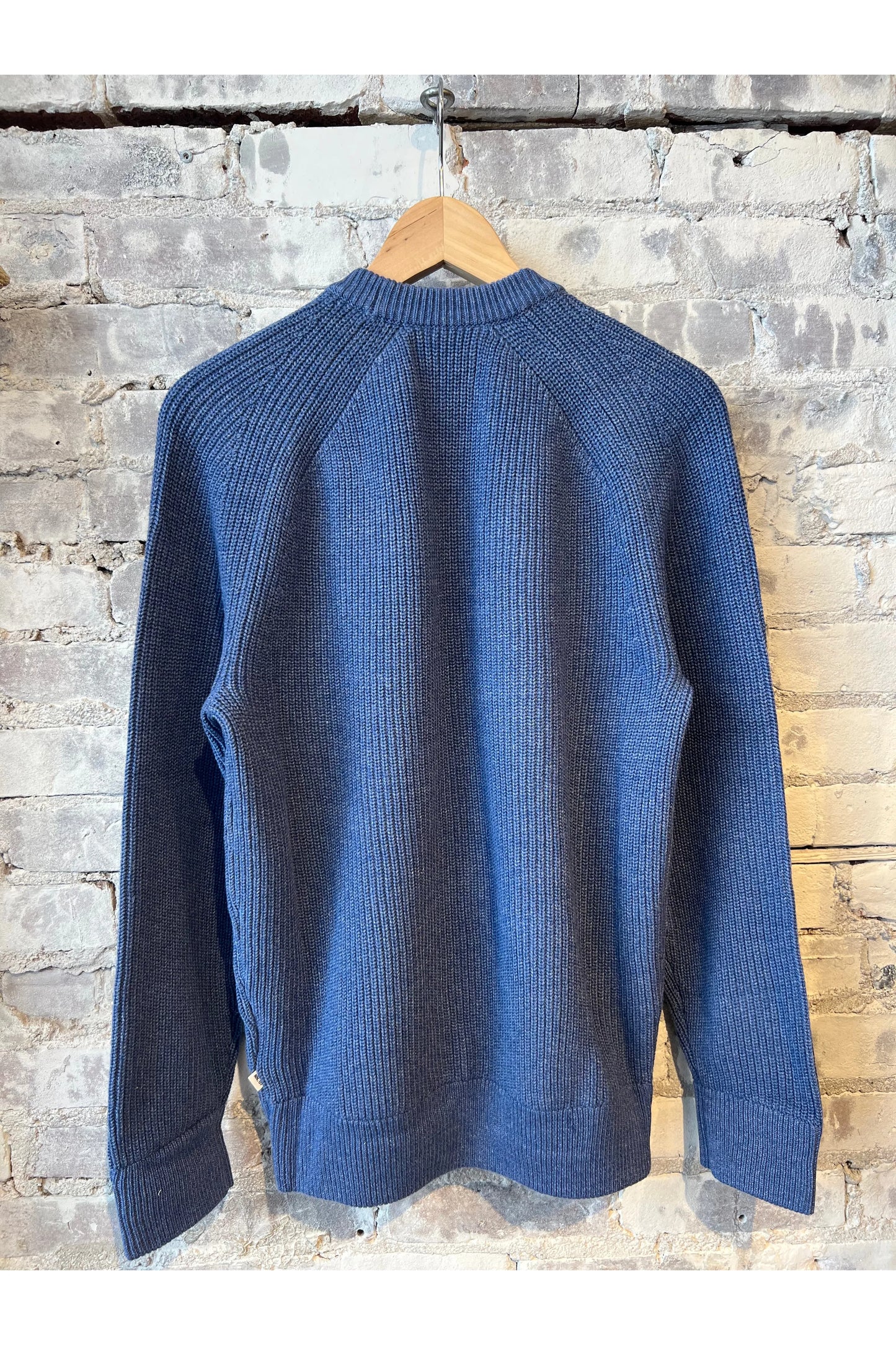 Jacobo Knitted Sweater - Gray Blue - DUNE + SALT