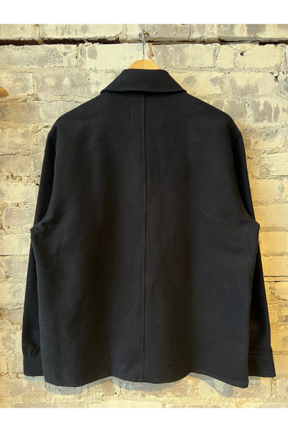 Blaze Organic Cotton Overshirt - Navy - DUNE + SALT