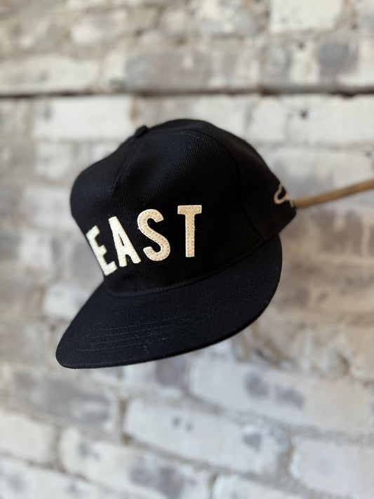 The Ampal Creative EAST Snapback - Black Black