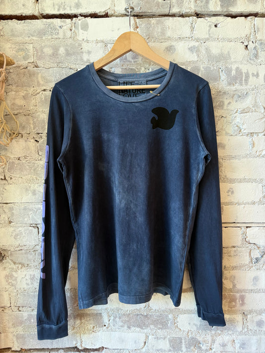 FreeCity LIFENATURELOVE BASICGOODNESS SUPERVINTAGE LST - Moonshrooms Powder Light Gray