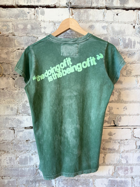 FreeCity FREECITY thedoingofitisthebeingofit SUPERVINT SST - Eatgreen Powder Slate Gray