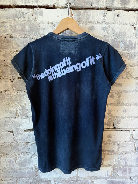 FreeCity FREECITY thedoingofitisthebeingofit SUPERVINT SST - Moonshrooms Powder Midnight Blue