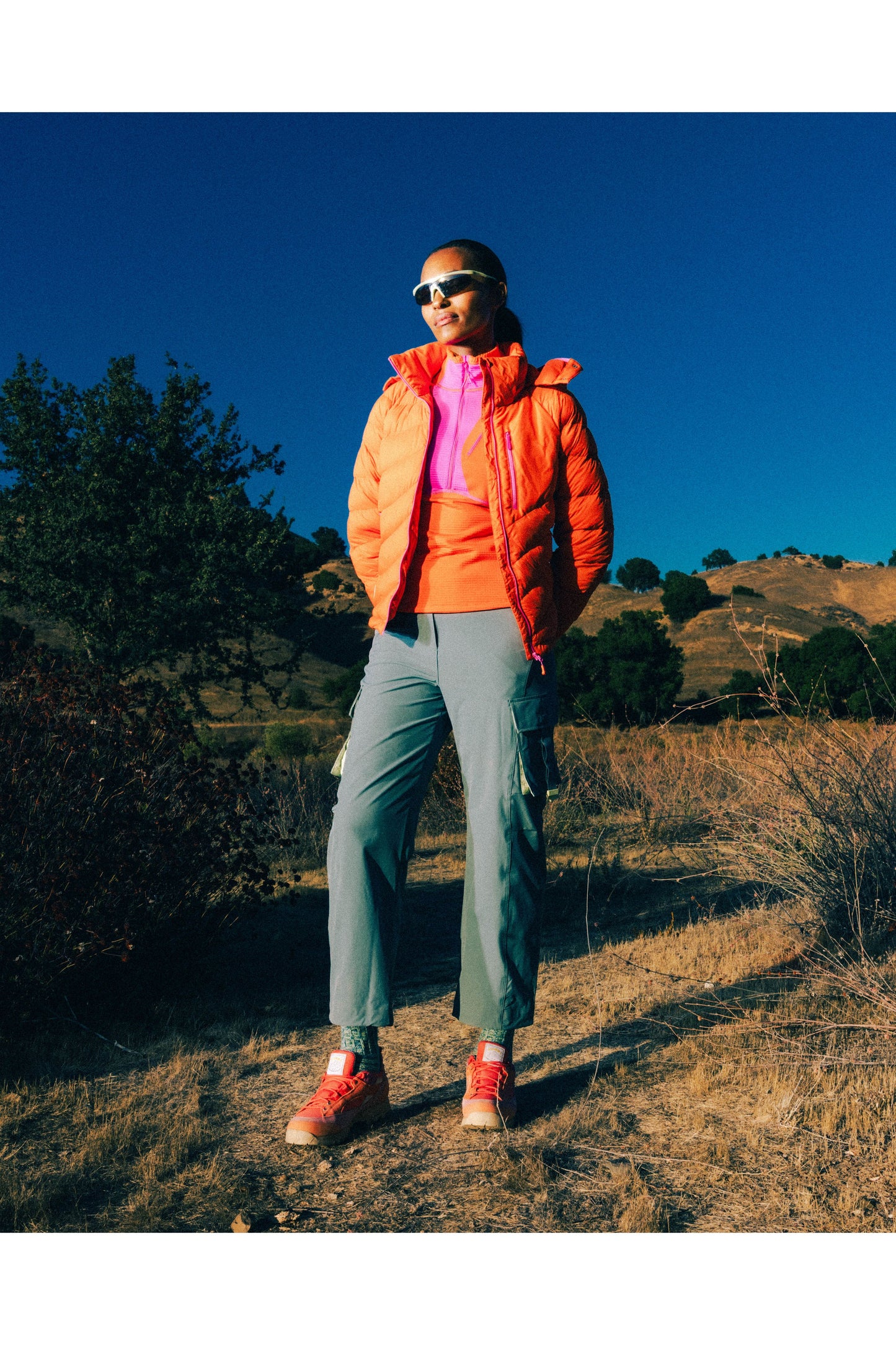 Wildpuff Packable Removable Hood Jacket - Spicy