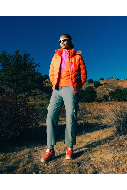 Wildpuff Packable Removable Hood Jacket - Spicy