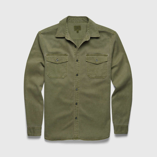Jeb Tencel Shirt - Deep Lichen Green