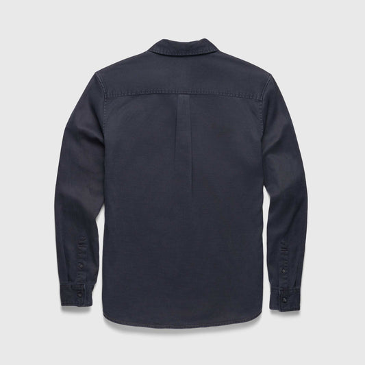 Surfside Supply Jeb Tencel Shirt - Navy Dark Slate Gray