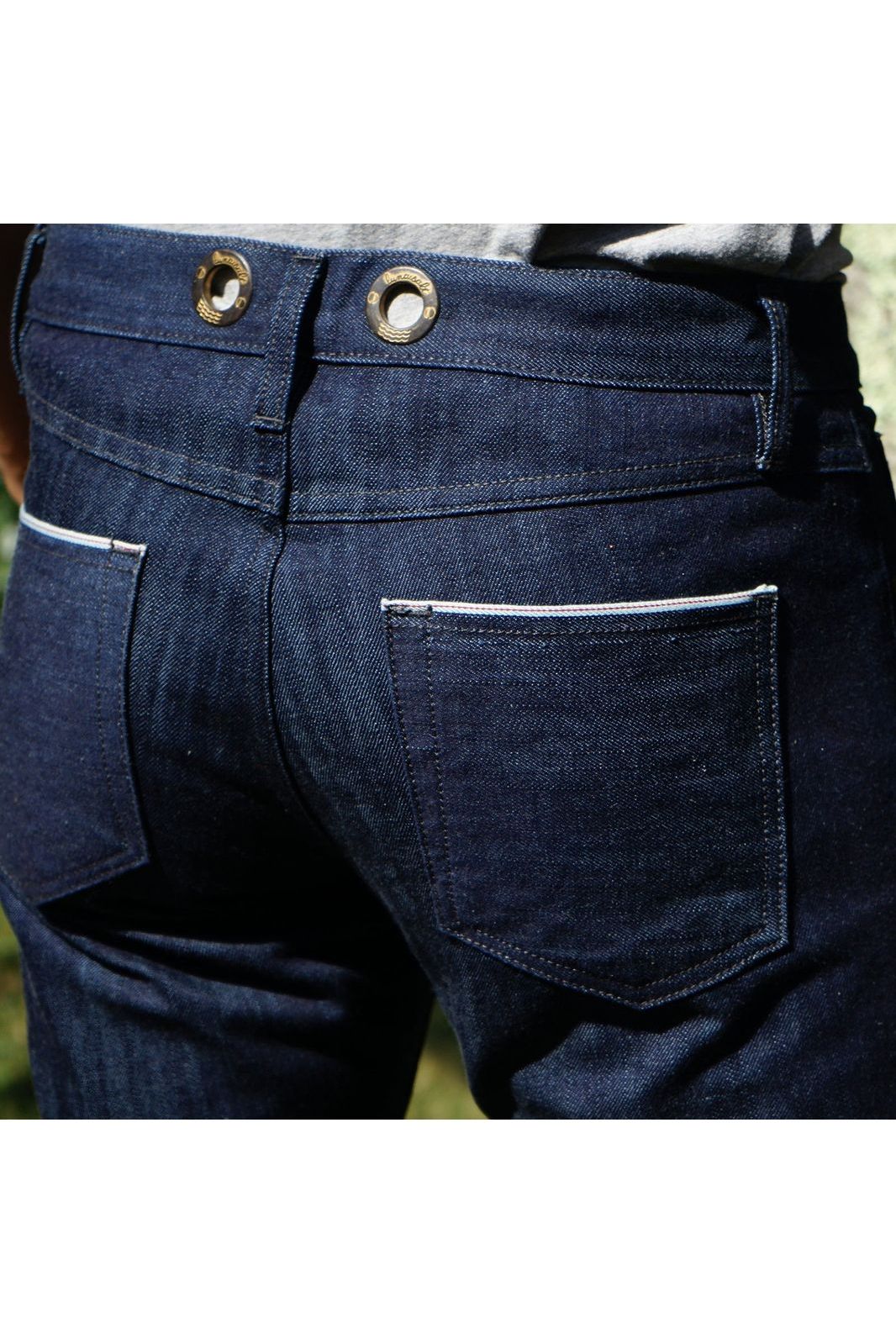 Terry Tapered Jean - Quarter Moon - DUNE + SALT