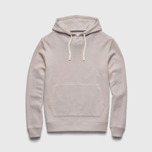Justin Cashmist Hoodie - Taupe Grey Heather - DUNE + SALT
