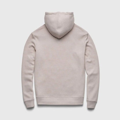 Justin Cashmist Hoodie - Taupe Grey Heather - DUNE + SALT