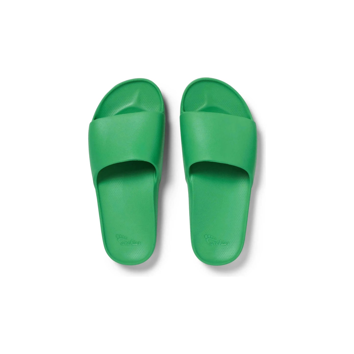 Kelly green Archies M6/W7 footwear with stylish design, featuring a sleek, vibrant look in a high-quality image.