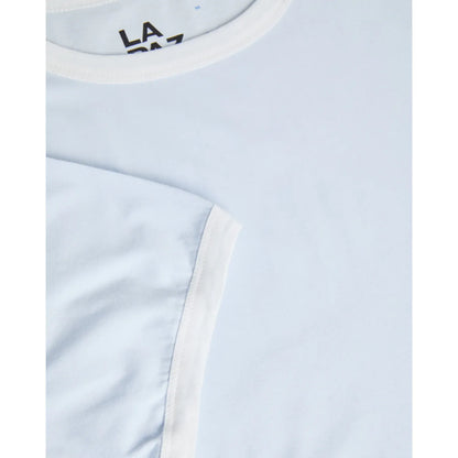 Meneres T-Shirt - Pale Blue/White - DUNE + SALT
