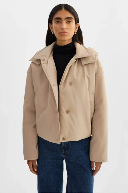 Loz Padded Jacket - Khaki