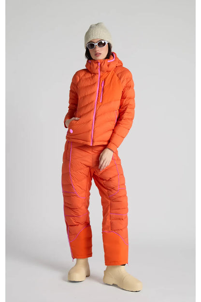 Wildpuff Packable Removable Hood Jacket - Spicy