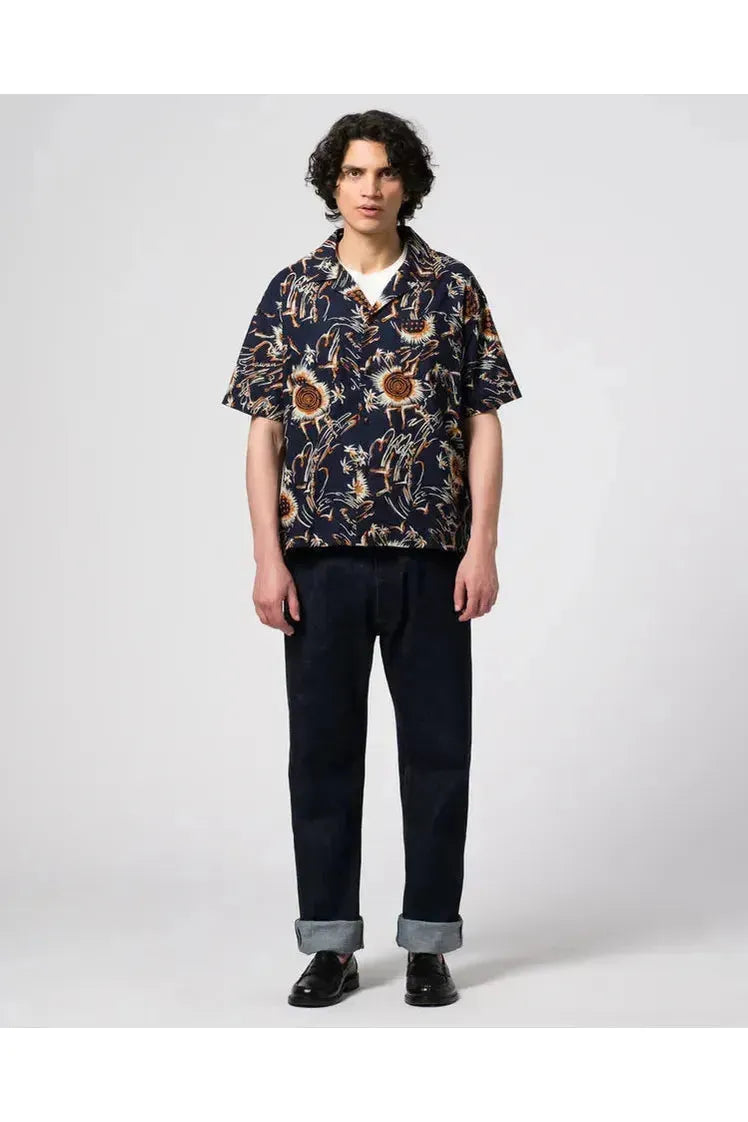 Aloha Shirt - Navy Casa Print - DUNE + SALT