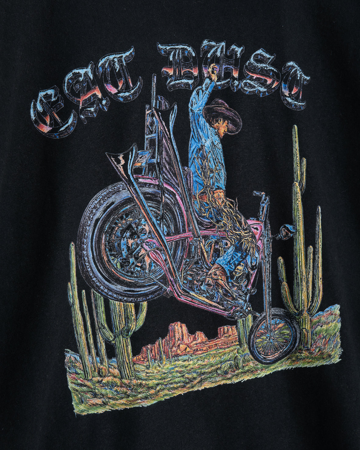 Rodeo Basic Jersey Tee - Black