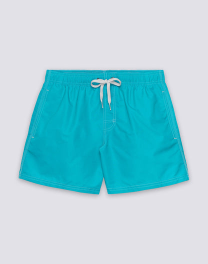 Iconic Taffeta Elastic Waist Boardshort - Marine