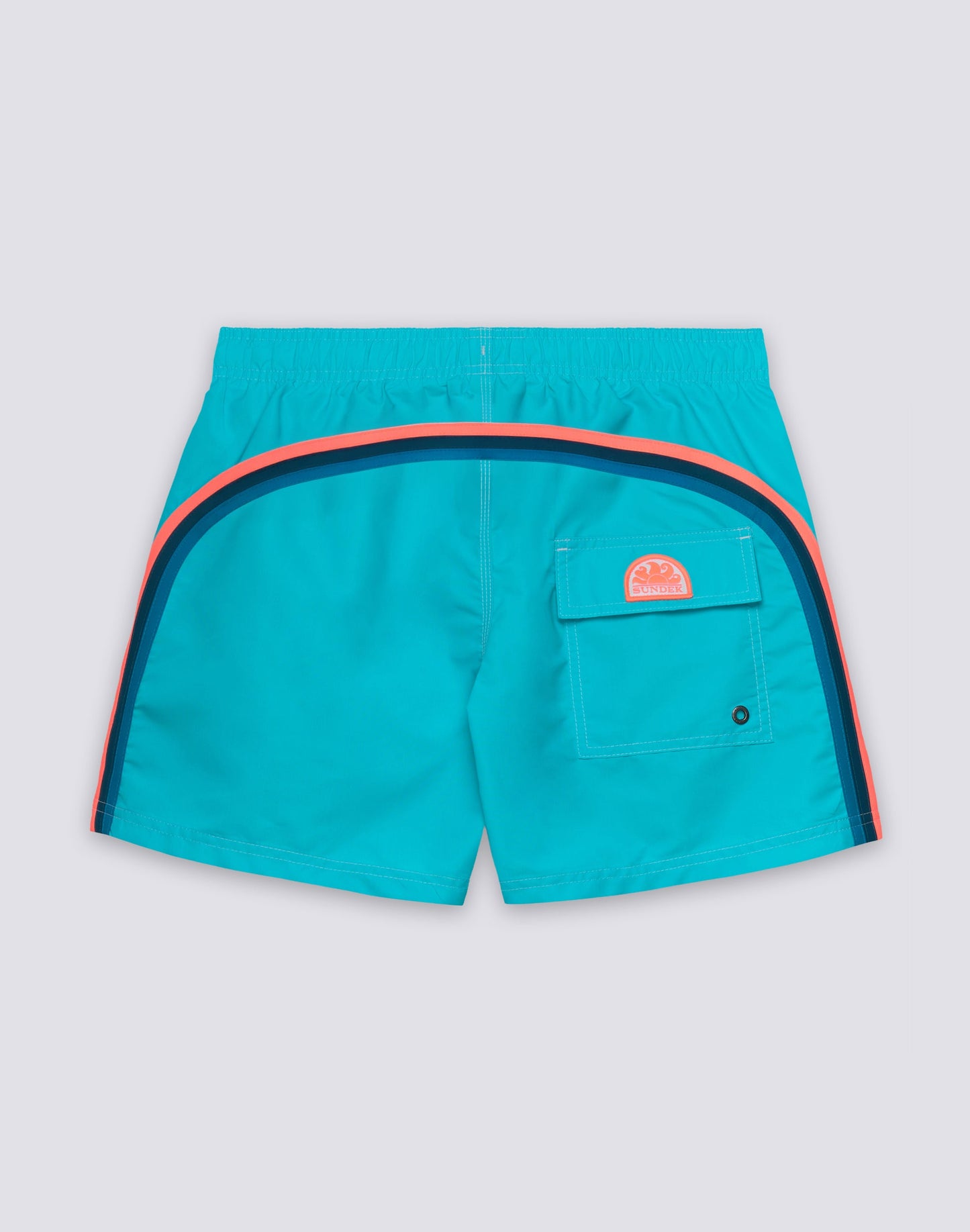 Iconic Taffeta Elastic Waist Boardshort - Marine