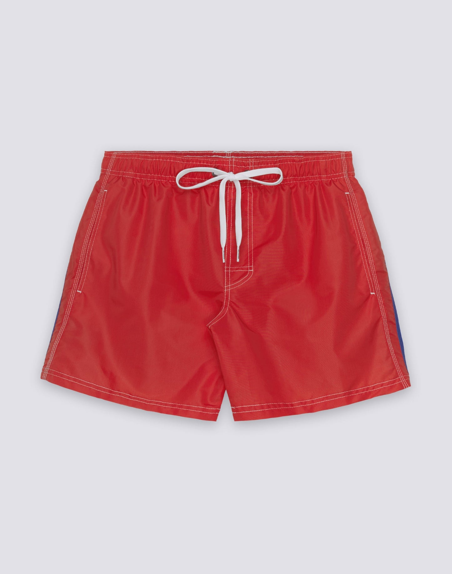 Iconic Taffeta Elastic Waist Boardshort - Lolly Red