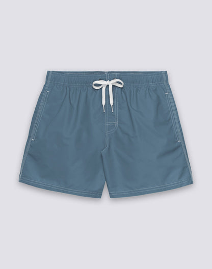 Iconic Taffeta Elastic Waist Boardshort - Aviation