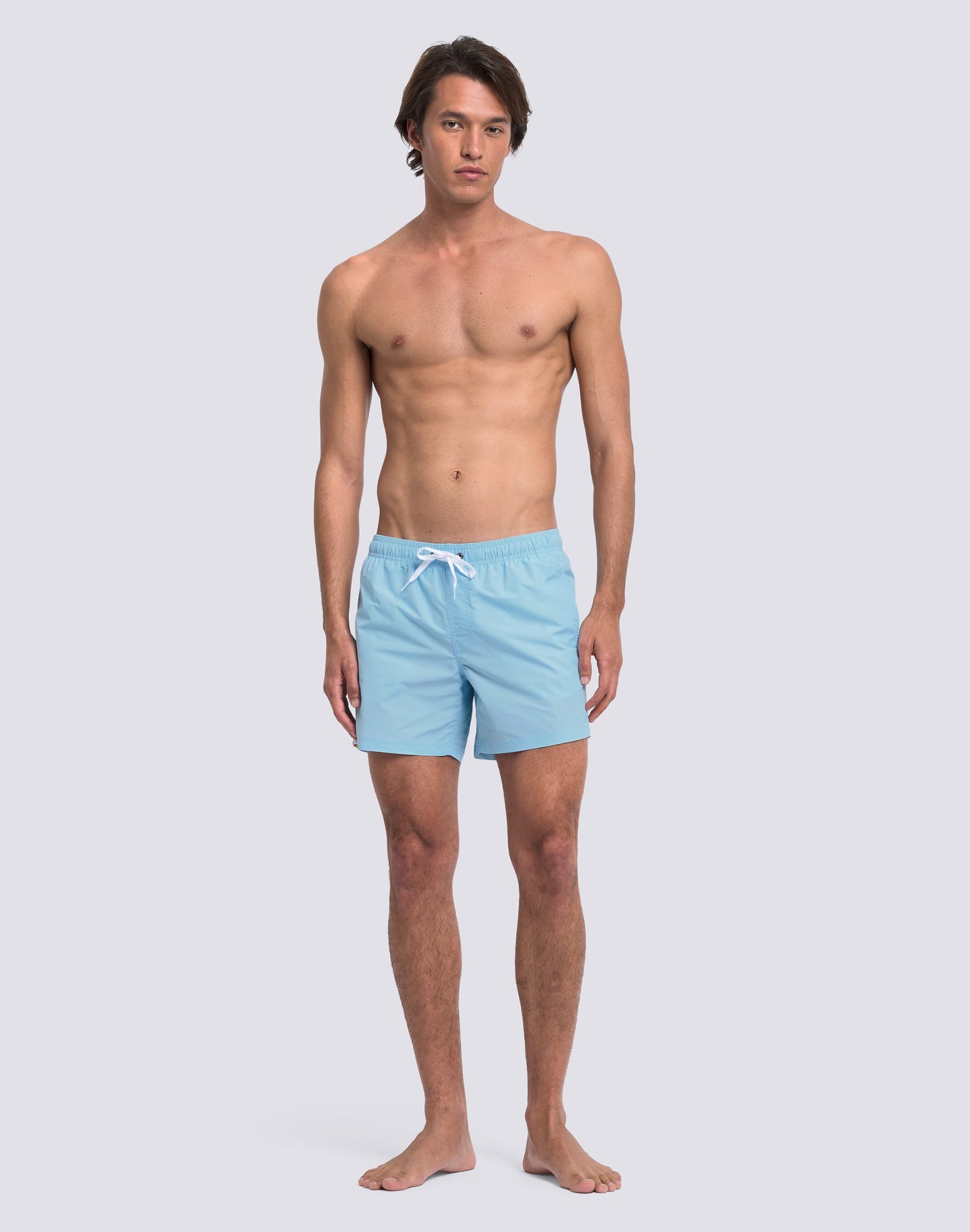 Iconic Taffeta Elastic Waist Boardshort - Vintage Glacier