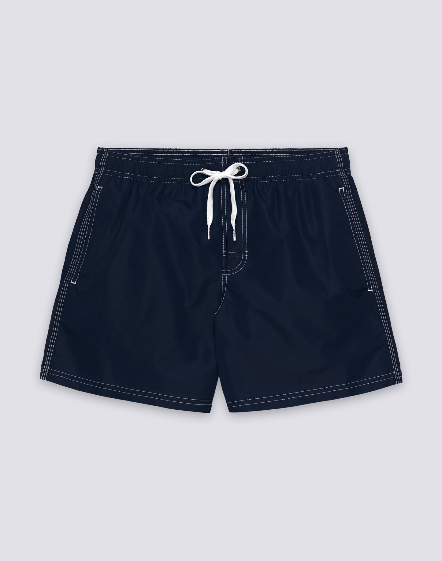 Iconic Taffeta Elastic Waist Boardshort - Vintage Dark Navy