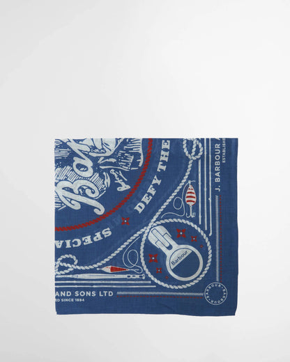 Heritage Bandana - Sailboat Blue - DUNE + SALT
