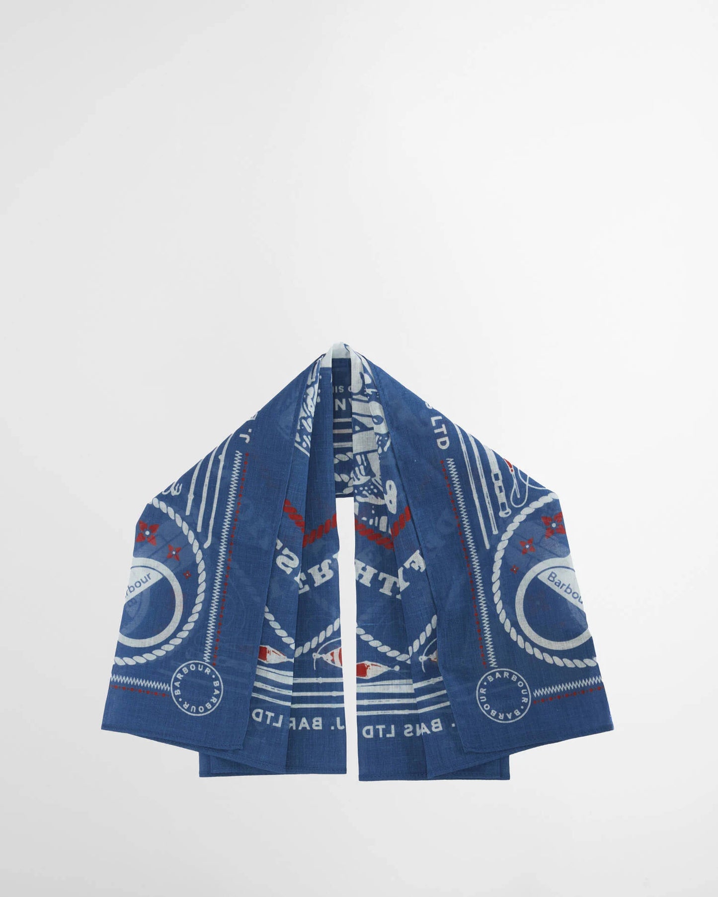 Heritage Bandana - Sailboat Blue - DUNE + SALT