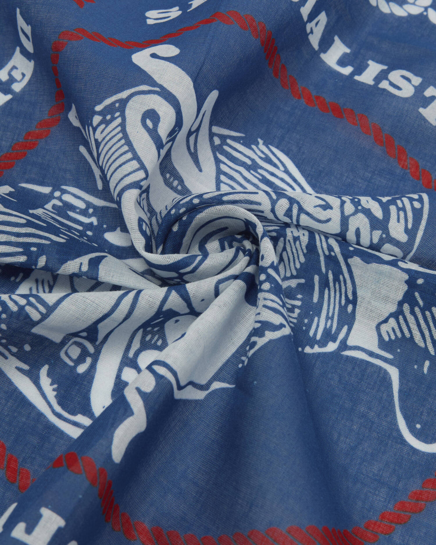 Heritage Bandana - Sailboat Blue - DUNE + SALT