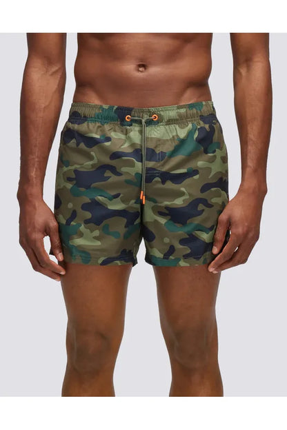 Camo Boardshort - Vintage Deep Forest - DUNE + SALT